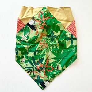Handmade Holiday Dog Bandana Glacier Foliage Charley Harper — Birch Organic NWOT
